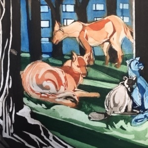 Jackie Conway, Fox Family (colour)