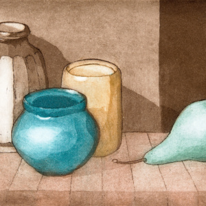 Bridget Ledger Doyle, Pots and Pear