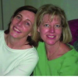 Mary Beth Scott with Sheila Barry